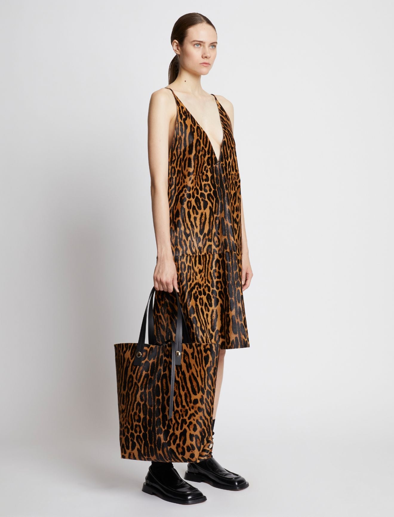 Proenza Schouler | North South Tote  - Leopard