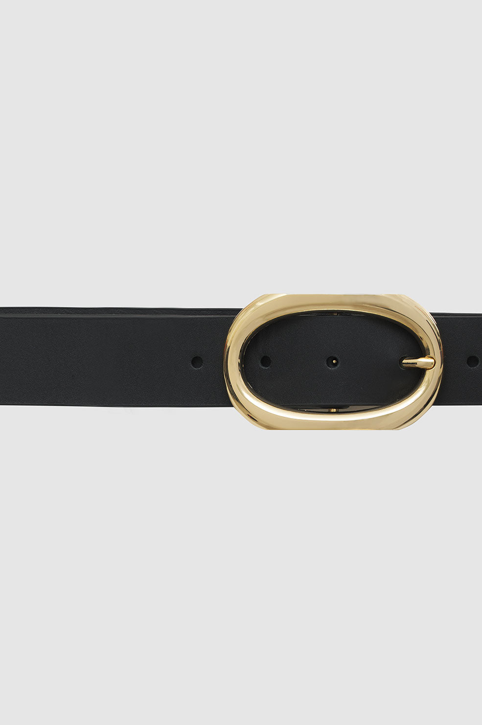 Anine Bing | Signature Link Belt - Black