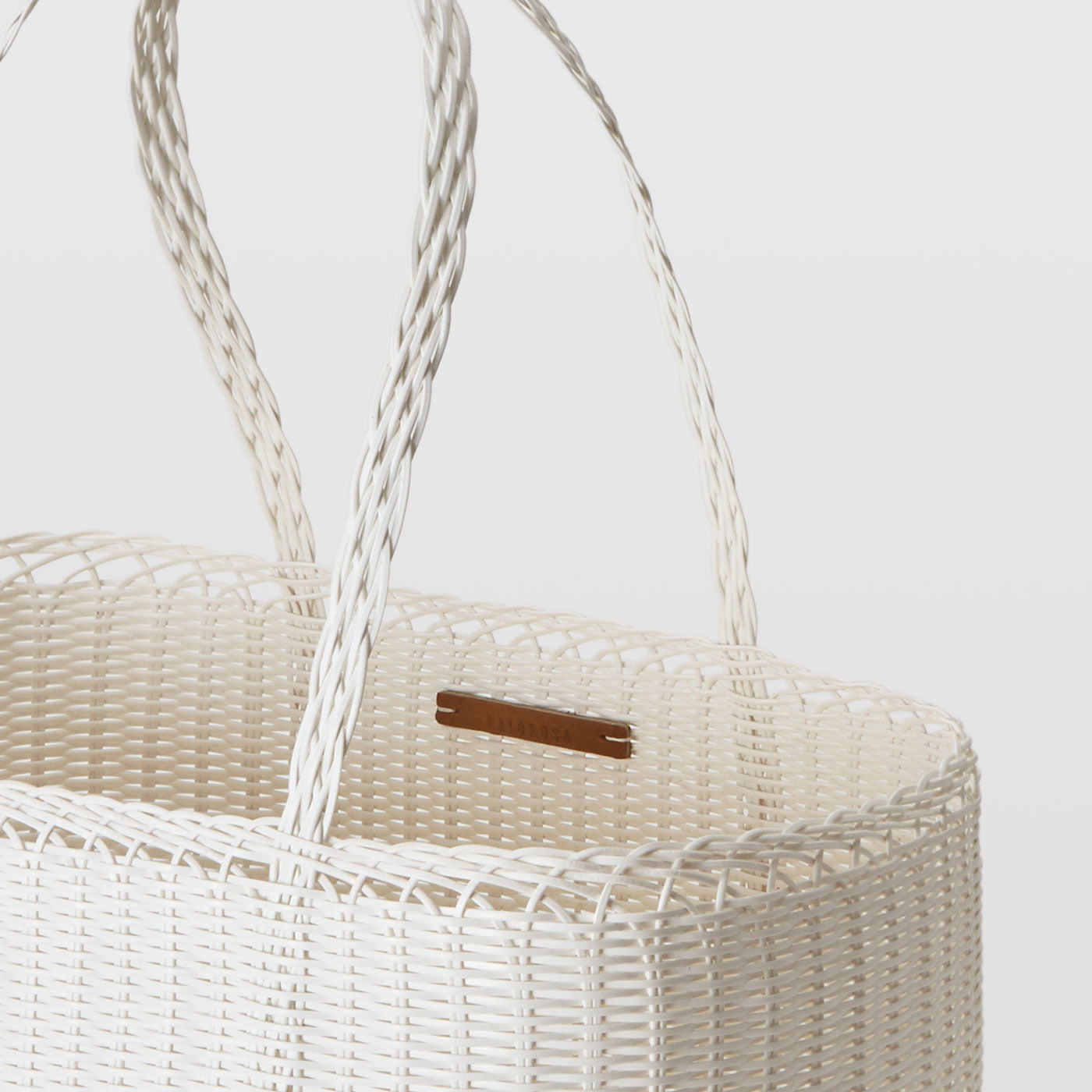 Palorosa | Medium Tote Basket - White