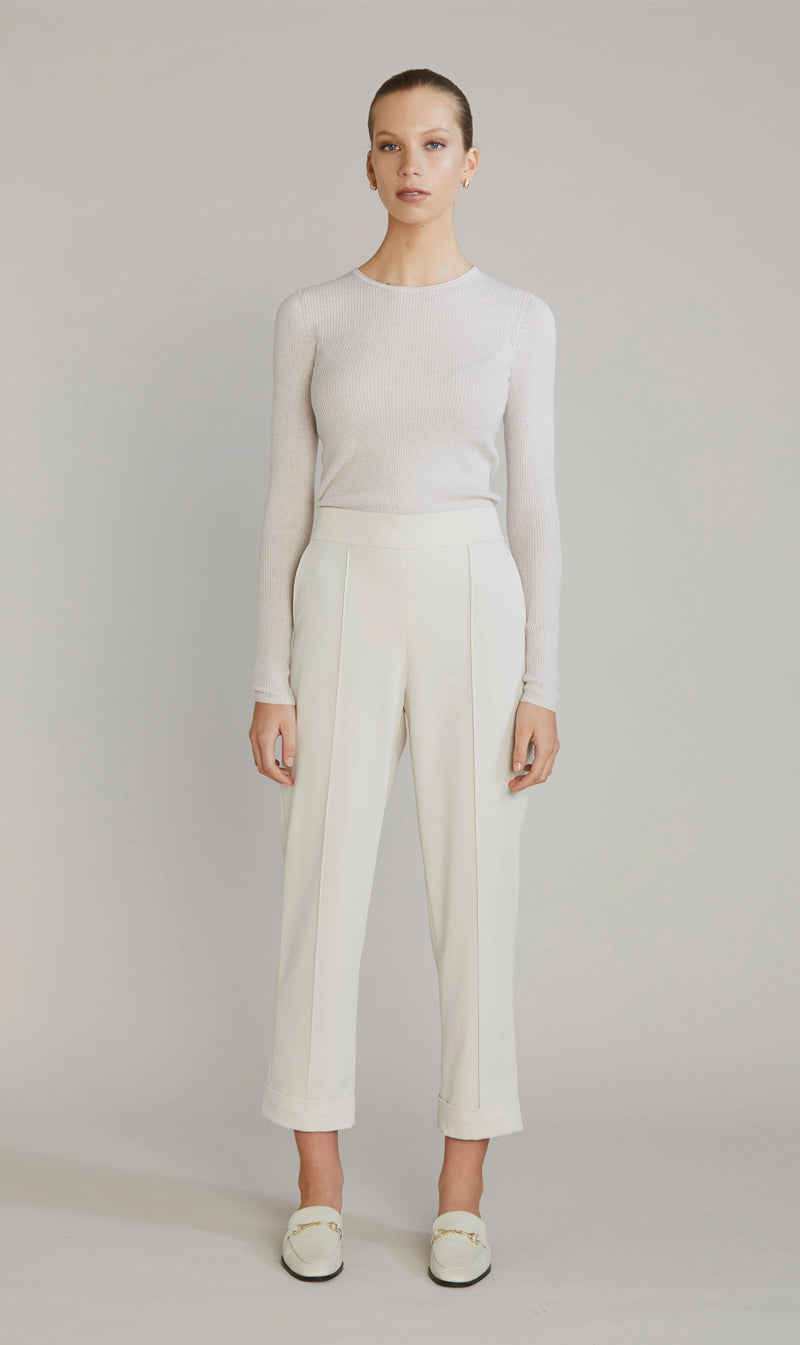 Laing | Hardy Cropped Pant - Alabaster