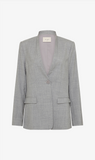 ST. AGNI | Shawl Collar Blazer - Grey