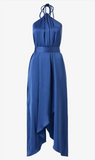 Viktoria & Woods | Beatrice Halter Dress - Cobalt