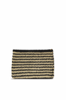 Anine Bing | Rio Pouch - Black & Natural Stripe