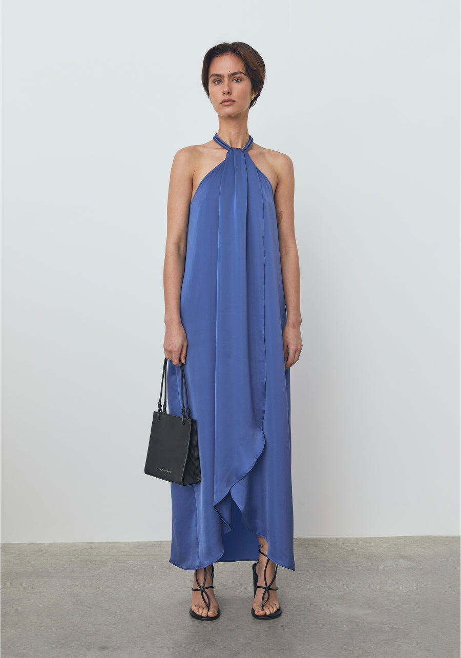 Viktoria & Woods | Beatrice Halter Dress - Cobalt