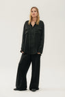 Silk Laundry | Boyfriend Shirt - Black