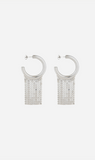 Paco Rabanne | Pixel Hoop Earring - Silver