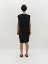 Bassike | Slouch Reverse Tank Dress - Black